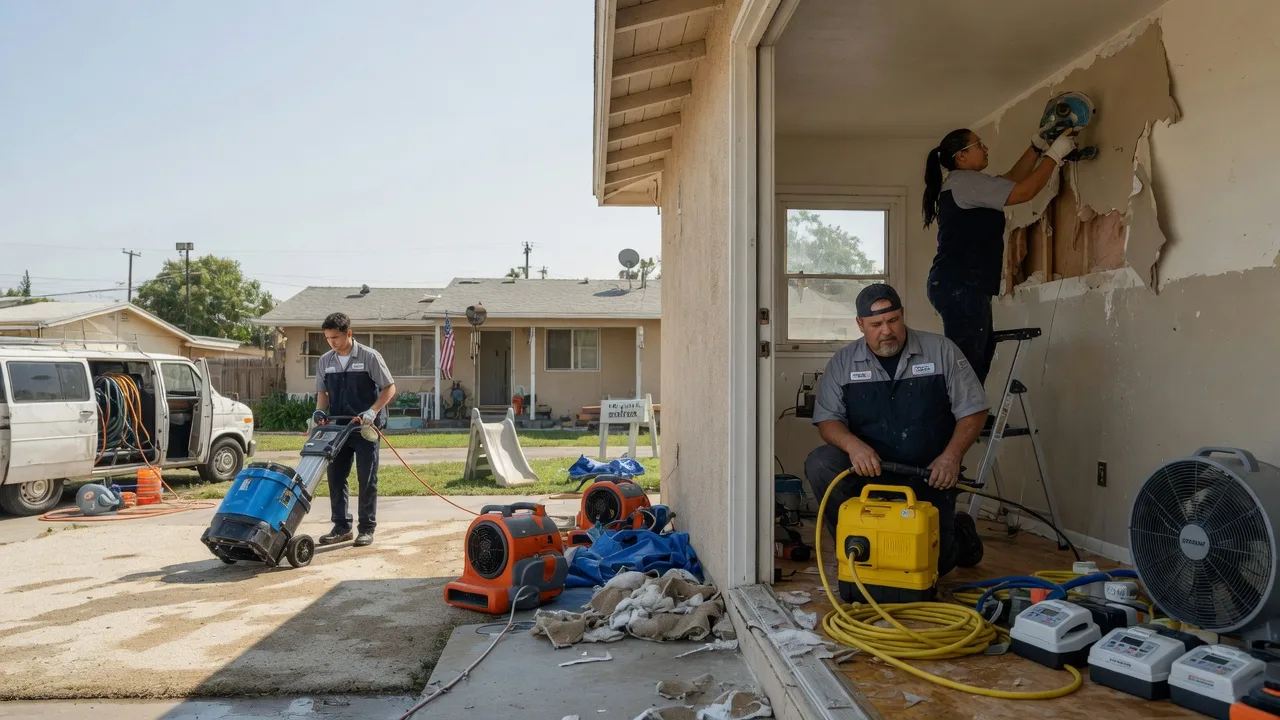 Water Damage Restoration in Whitethorn, CA near me